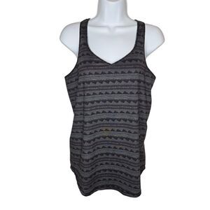 Road Runner Sports Women’s Medium Geometric Mesh Back Racerback Running Tank Top